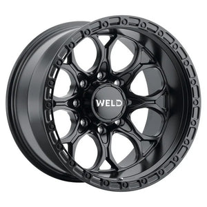 Weld Off-Road 20x9 / BP 8x165.1 / ET 00 / BS 5.00 / Ledge 8 Wheels Satin Black / Black Ring 125.1