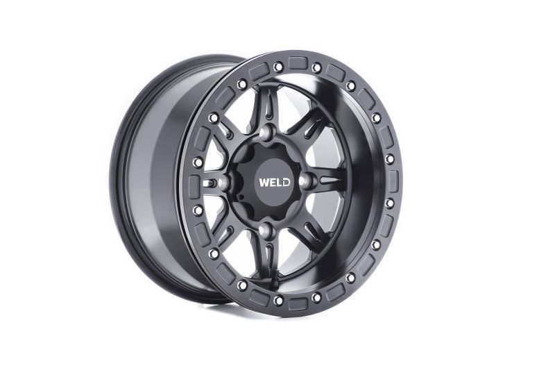 Weld UTV RF Series Cheyenne U510 15x10 Cheyenne Beadlock 4x136 5BS Satin BLK