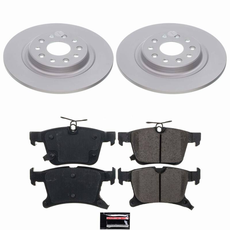 Power Stop 20-25 Chrysler Pacifica Rear Z17 Coated Brake Kit