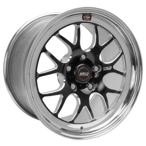 Weld S77 17x10.5 / 5x4.5 BP / 7.2in. BS Black Wheel (High Pad) - Non-Beadlock