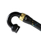 GReddy AN06 180 DEGREE HOSE END SWIVEL BLACK/GOLD ANODIZED