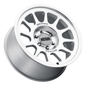 Method MR703 Bead Grip 20x9 -12mm Offset 5x5 71.5mm CB - Machined Clear Coat