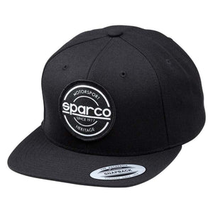 Sparco Cap S-Patch Snapback Black