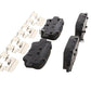 Brembo OE 2017 Hyundai Elantra/18-22 Ioniq/18-19 Sonata/16-17 Veloster Low-Met Brake Pad - Rear