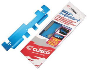 Cusco Radiator Cooling Plate Aluminum Anodized Blue - Mitsubishi Lancer Evo 4 (CN9A) Only