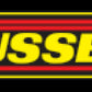 Russell Performance Black Street Fuel Filter (3in Length 1-1/8in diameter 3/8in inlet/outlet)