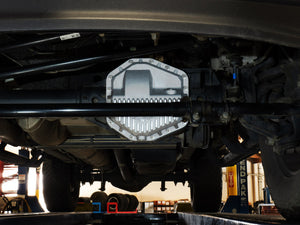 aFe POWER Street Series Front Diff Cover Raw w/ Machined Fins Ford F-250/350 23-26(Dana M235)