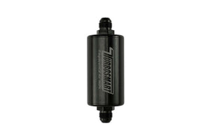 Turbosmart 10um 8AN Inline Fuel Filter - Black