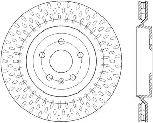 StopTech Drilled Sport Brake Rotor