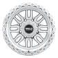 Weld Off-Road Swift 17x9in - 8x170 BP - ET-12 - 125.1mm CB - Gloss Silver Machined Wheel & Ring