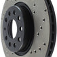 StopTech Drilled Sport Brake Rotor