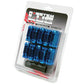 Wheel Mate Monster Locking Lug Nut Set of 4 - Blue 14x1.50