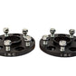 ISC Suspension Nissan 5x114.3 Hub Centric (66 Hub Bore) Wheel Spacers 15mm Black (Pair)
