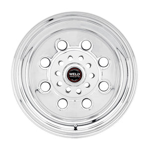 Weld Draglite 15x12 / 5x4.5 & 5x4.75 BP / 3.5in. BS Polished Wheel - Non-Beadlock