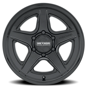 Method MR319 18x8.5 6x135 BP 40mm Offset 6.3in BS 87mm Bore Gloss Black Wheel