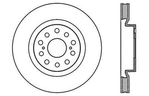 StopTech Drilled Sport Brake Rotor