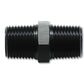 Vibrant 1/8in NPT x 1/8in NPT Straight Union Pipe Adapter Fitting - Aluminum