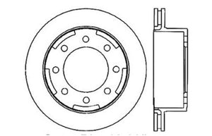 StopTech Drilled Sport Brake Rotor