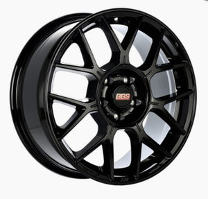 BBS XR 18x8 5x114.3 ET40 Black Gloss Wheel -82mm PFS/Clip Required