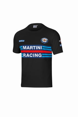 Sparco T-Shirt Martini-Racing Large Black