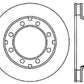 StopTech Slotted & Drilled Sport Brake Rotor