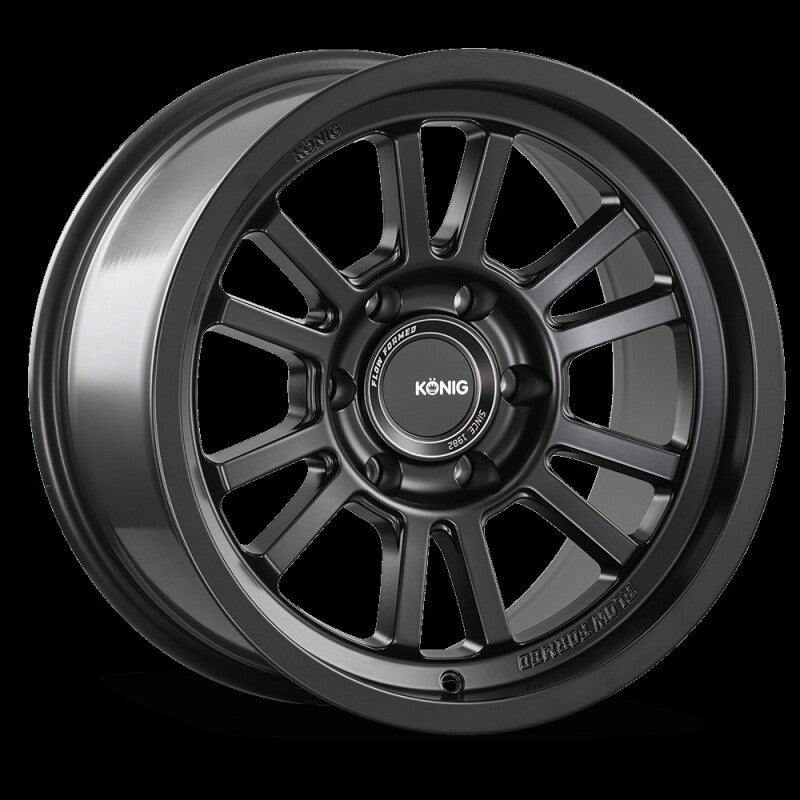 Konig HT1 17X8.5 6X139.7 ET-6 6X139.7 Matte Black