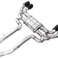 AWE Tuning 20-25 BMW X3 M/M Comp (F97) AWD SwitchPath Axle-Back Exhaust - Diamond Black Tips