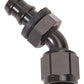 Russell Performance -4 AN Twist-Lok 45 Degree Hose End (Black)