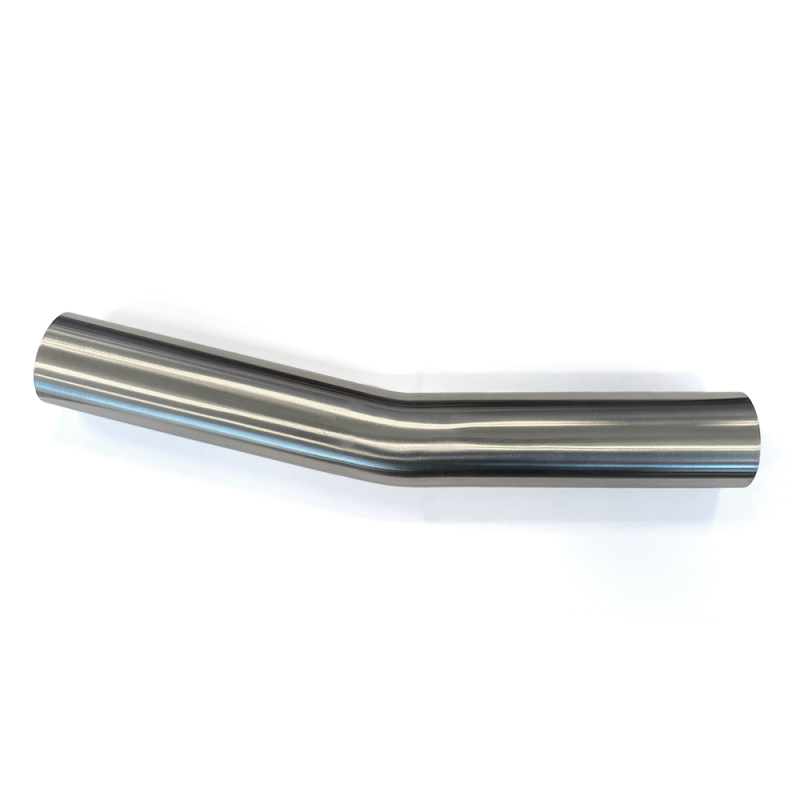 Stainless Bros 1.88in SS304 15 Deg Mandrel Bend - 1.5D Radius 16GA/.065in Wall 6.5in Leg / 6.5in Leg