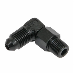 Fragola -12AN x 3/4 NPT 90 Degree Swivel - Black