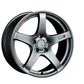 SSR GTV01 18x8.0 5x114.3 35mm Offset Flat Black Wheel RSX / Civic FD FA / SC300 SC400