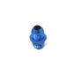 Russell Performance -6 AN Flare Union (Blue)