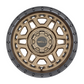 Weld Off-Road Crux 20x10in / 5x127 BP / ET -18 / 87.1mm Bore - Silver Machined Wheel