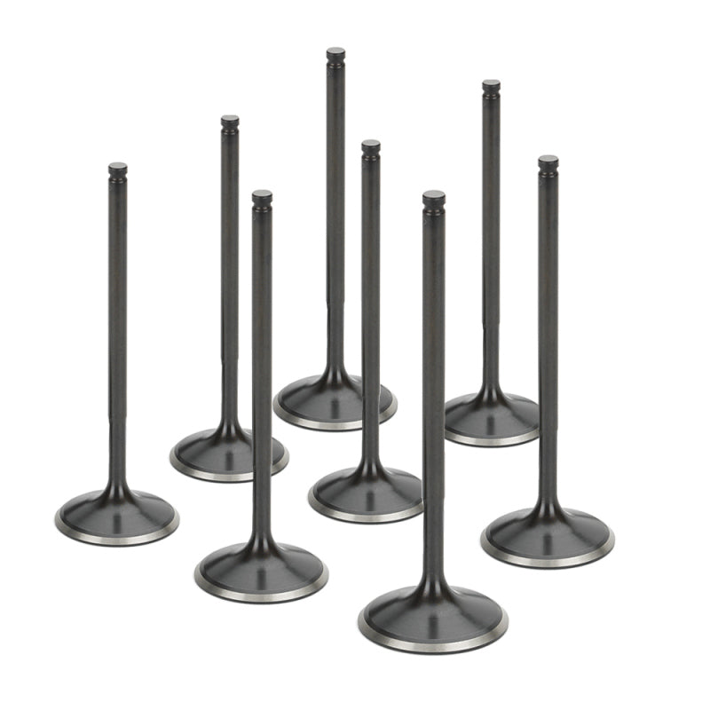 Supertech Subaru 2.0L/2.5L WRX 36.5X5.96X103.85mm +0.5mm Head Black Nitrided Intake Valve - Set of 8