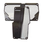 NRG Brushed Aluminum Sport Pedal A/T - Black w/Silver Carbon