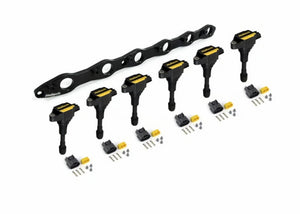 Haltech Nissan RB20/25/26 R35 Coil Bracket - includes Bracket Coils & Connectors