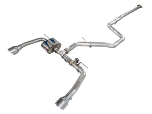 AWE Tuning 22-26 Hyundai Elantra N SwitchPath Cat-Back Exhaust - Chrome Silver Tips