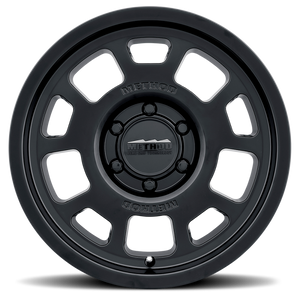 Method MR705 17x8.5 0mm Offset 5x5 71.5mm CB Matte Black Wheel