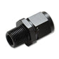 Vibrant -8AN to 1/4in NPT Female Swivel Straight Adapter Fitting