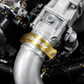 GReddy 3.5 Inch Gold Anodized Aluminum Boost Tube Clamp Set