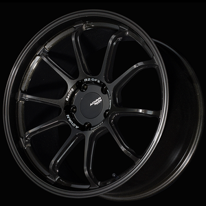 Advan RZ-DF2 for Porsche 20x11.0 / +50 Offset / 5-130 / 71.6mm Bore / Racing Titanium Black