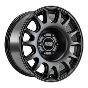 BBS TS-R 18x9in - 6x139.7 - 106.1 CB - ET0 - Satin Black Wheel