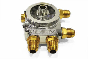 GReddy TYPE-I Oil Filter Relocation Block - Uses M20xP1.5 Oil Filter