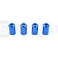 Dress Up Bolts Bullet Titanium Valve Stem Caps - Set of 4