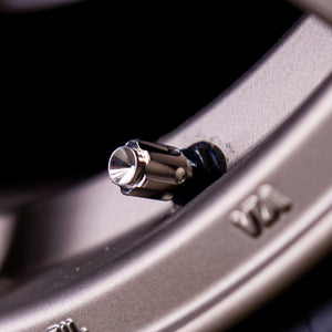 Titanium Gear Valve Stem Cap