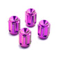 Dress Up Bolts Gear Titanium Valve Stem Caps - Set of 4