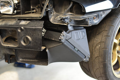 U.P.G R32 GTR oil cooler with carbon ducting -complete-