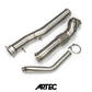 Mitsubishi Evo X 4B11T 3.5" V-Band Downpipe