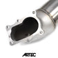 Nissan RB25 4" to 3.5" Cast Downpipe and Midpipe