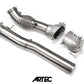 Mitsubishi Evo 10 4B11T 3.5" Cast Dump / Front Pipe - Version 2